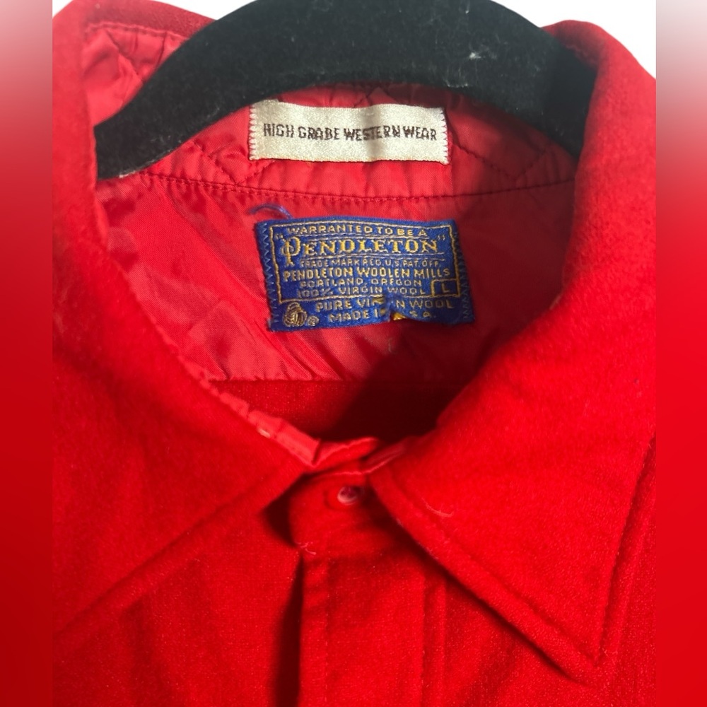Pendleton wool Button Down Shirt - image 3